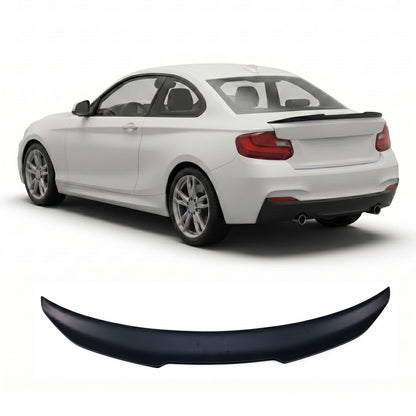 Kofferraumspoiler Matt Schwarz passend für BMW 2er F22 Coupé 2014-2021