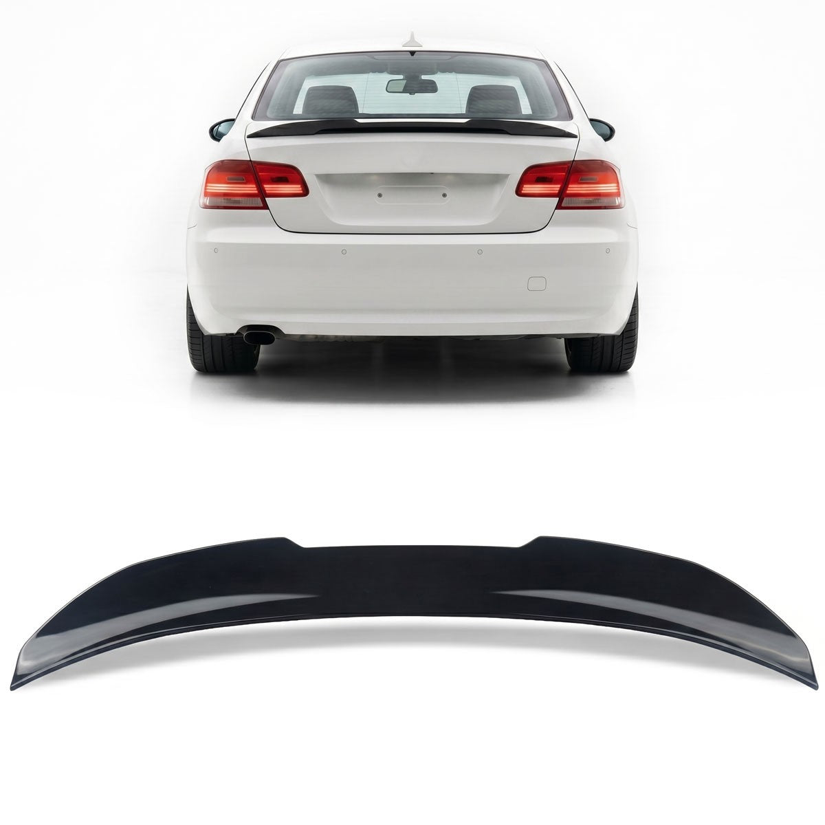 Kofferraumspoiler Gloss Schwarz passend für BMW 3er E92 Coupé 2006-2013