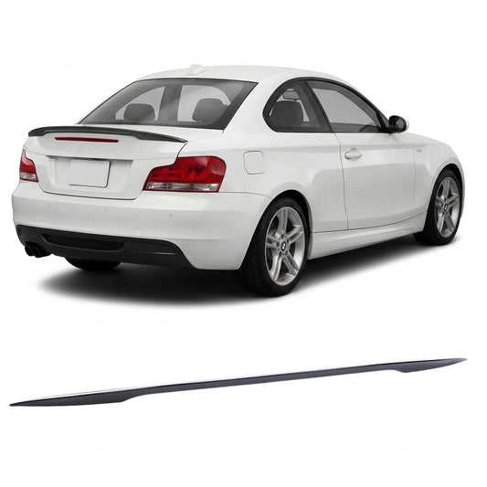 Kofferraumspoiler Hochglanz Schwarz passend für BMW 1er E82 Coupé 2007-2013