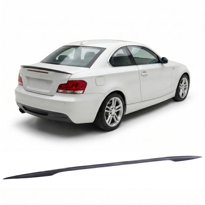 Kofferraumspoiler Carbon-Optik passend für BMW 1 (E82) Coupé 2007-2013