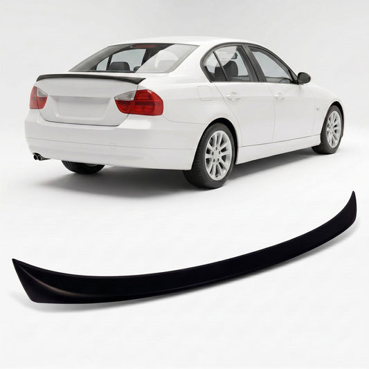 Kofferraumspoiler Matt Schwarz passend für BMW 3er E90 Limousine 2004-2011