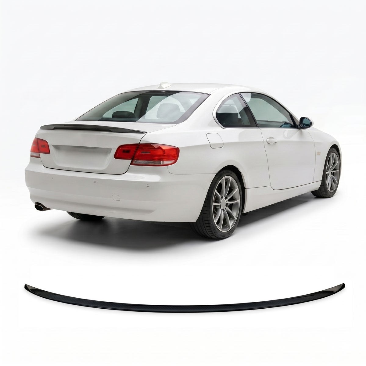 Sport Kofferraumspoiler Carbon-Optik passend für BMW 3er E92 Coupé 06-13