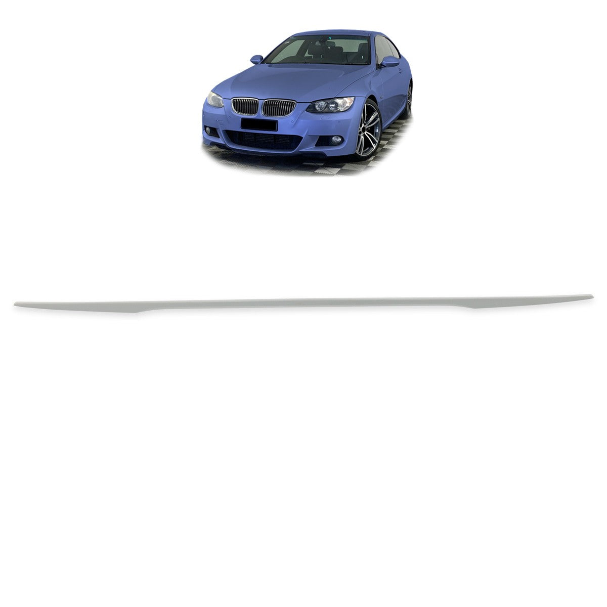 Kofferraumspoiler lackierbar passend für BMW 3er (E92) Coupé 2006-2013