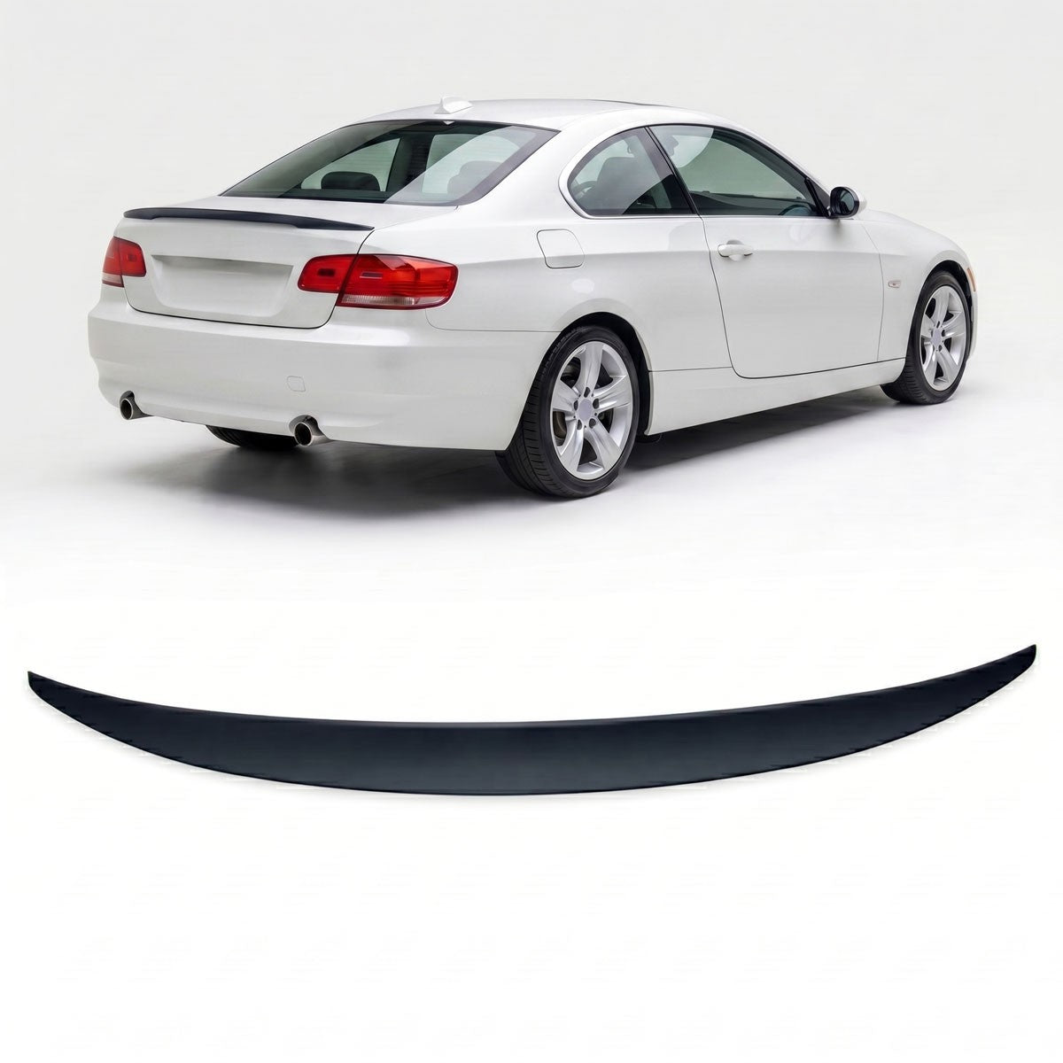 Kofferraumspoiler Matt Schwarz passend für BMW 3er (E92) 2006-2013