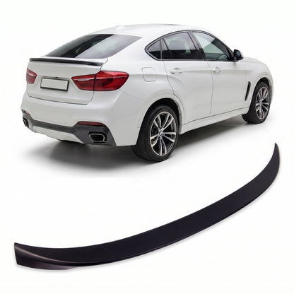 Sport Kofferraumspoiler Matt Schwarz passend für BMW X6 (F16, F86) 2014-2019