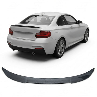 Kofferraumspoiler Carbon-Optik passend für BMW 2 (F22) Coupé 2014-2021