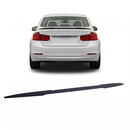 Matt Schwarz Kofferraumspoiler passend für BMW 3er F30 Limousine 2011-2018