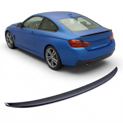 Kofferraumspoiler Matt Schwarz passend für BMW 4er (F32) Coupé 2013-2020