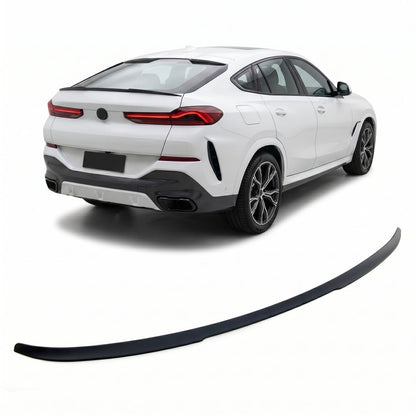 Sport Kofferraumspoiler Matt Schwarz passend für BMW X6 (G06) 2019-jetzt