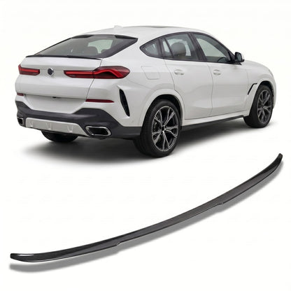 Kofferraumspoiler Hochglanz Schwarz passend für BMW X6 G06 2019-