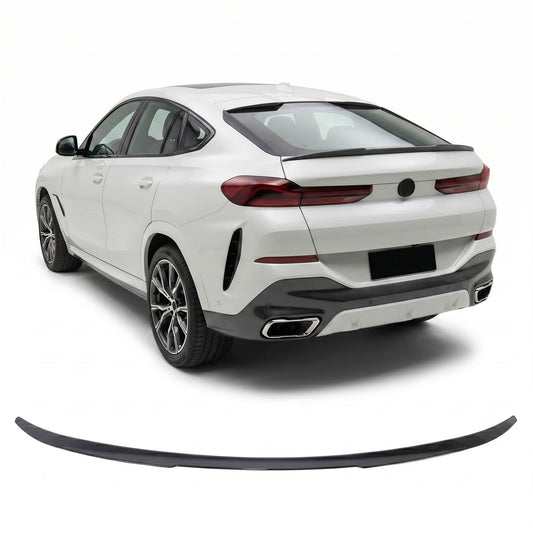 Sport Kofferraumspoiler Carbon-Optik passend für BMW X6 (G06) 2019-jetzt