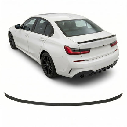 Kofferraumspoiler Hochglanz Schwarz passend für BMW 3er G20 Limousine 2018-