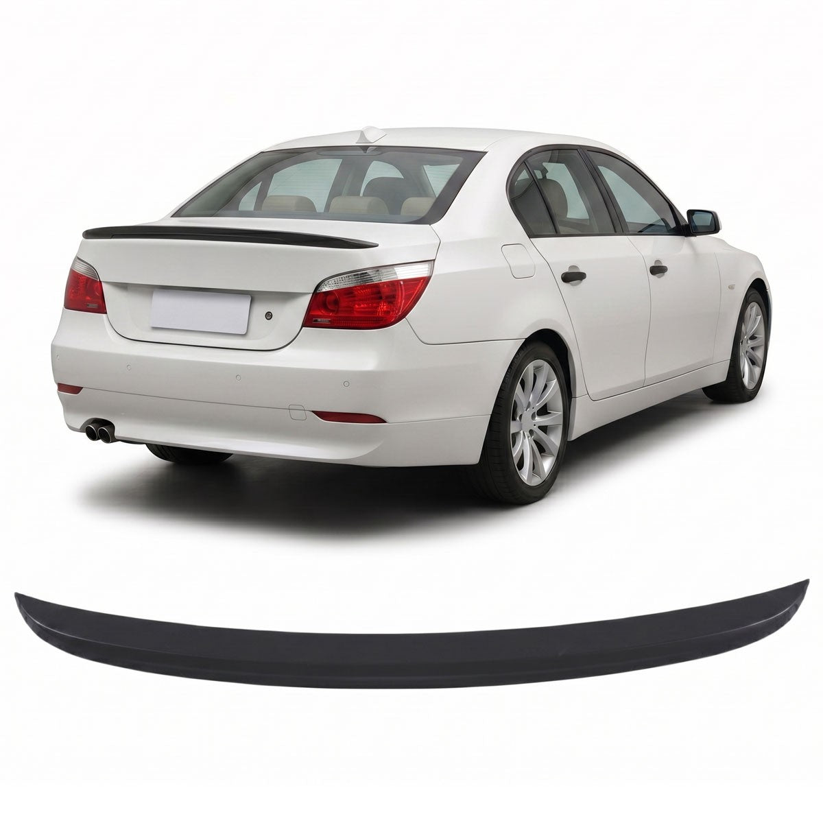 Sport Kofferraumspoiler lackierbar passend für BMW 5er E60 Limousine 2001-2010