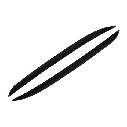 Dach Seitenflügel Spoiler Matt Schwarz Set passend für BMW X6 E71 2007-2014
