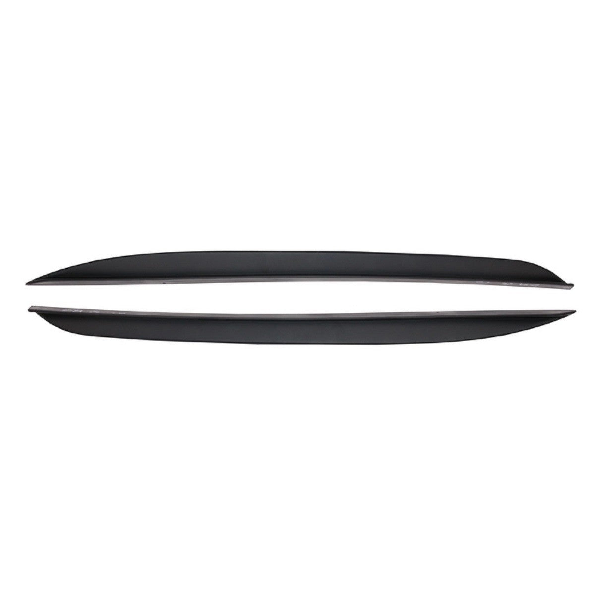 Dach Seitenflügel Spoiler Matt Schwarz Set passend für BMW X6 E71 2007-2014