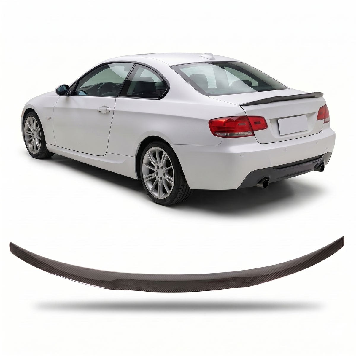 Sport Kofferraumspoiler aus Carbon passend für BMW 3 E92 Coupé 2006-2013