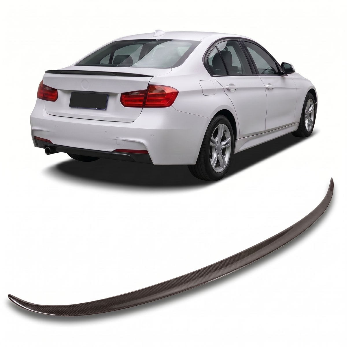 Heckspoiler Carbonfaser passend für BMW 3er F30 2012-2016