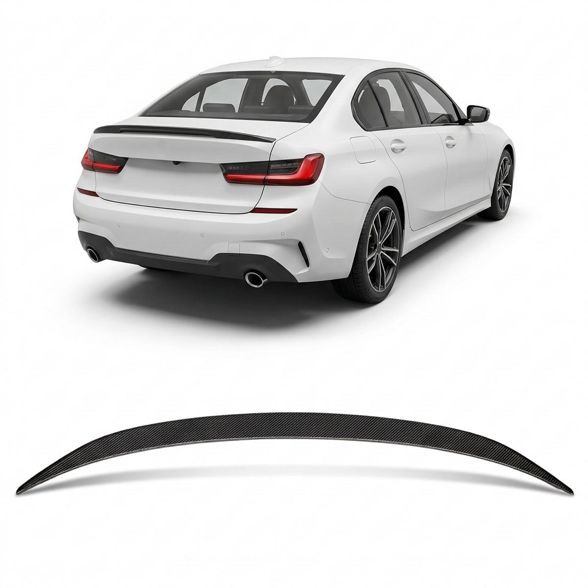 Sport Kofferraumspoiler Carbonfaser passend für BMW 3er (G20) Limousine 2018-heute