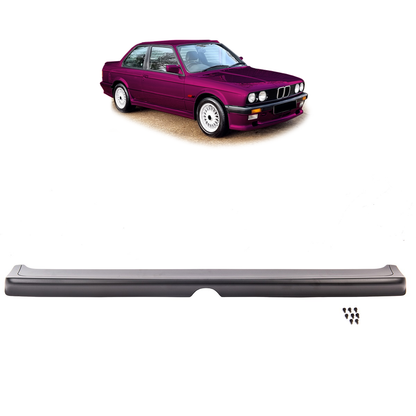 Kofferraumspoiler Matt Schwarz passend für BMW 3er E30 1982-1990