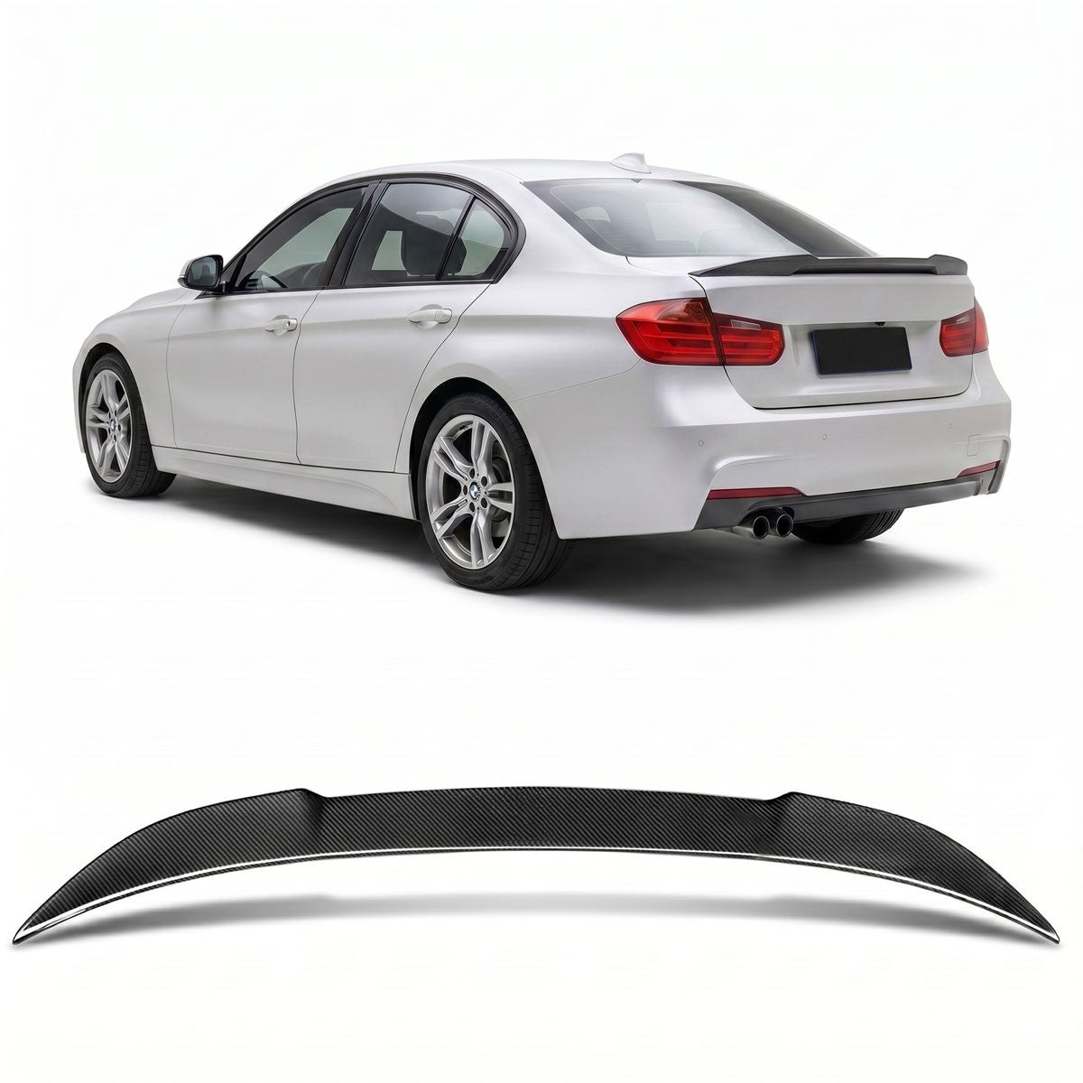 Kofferraumspoiler Carbon-Optik passend für BMW 3er F30 2011-2018