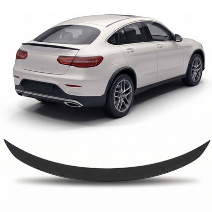 Kofferraumspoiler Hochglanz Schwarz passend für Mercedes GLC Coupé C253 2016-2023
