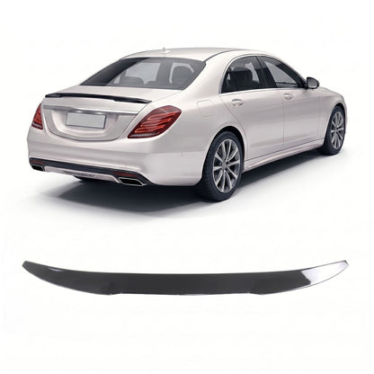 Kofferraumspoiler Hochglanz Schwarz passend für Mercedes S-Klasse W222 2013-2020