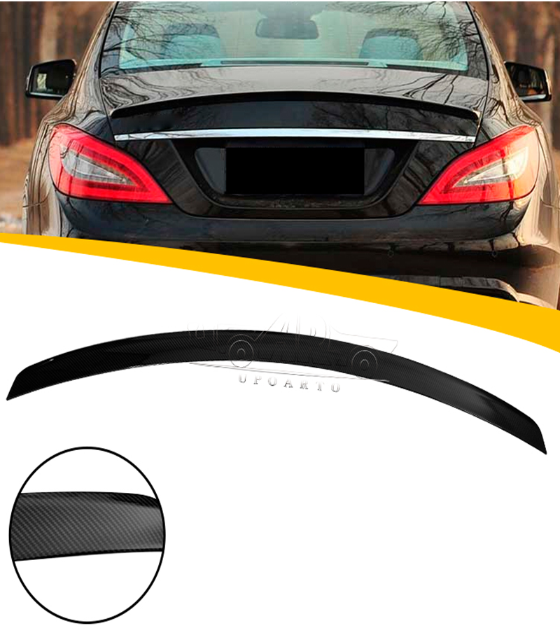 Heckkofferraumspoiler Hochglanz Schwarz passend für Mercedes CLS (C218) 2012-2017
