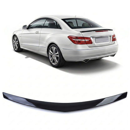 Kofferraumspoiler Gloss Schwarz passend für Mercedes E-Klasse C207 2009-2013