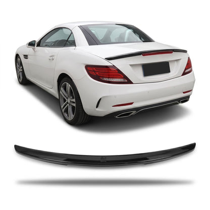 Kofferraumspoiler Hochglanz Schwarz passend für Mercedes SLC R172 2016-2021