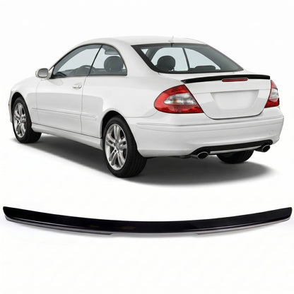 Kofferraumspoiler Hochglanz Schwarz passend für Mercedes CLK W209 2002-2009