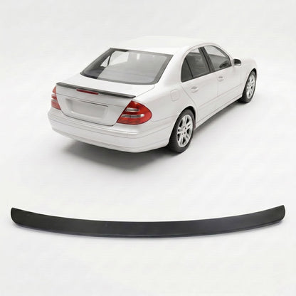 Sport Kofferraumspoiler Matt Schwarz passend für Mercedes E-Klasse W211 2002-2009
