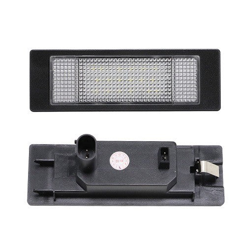 LED Nummernschildbeleuchtung passend für BMW 1 & 6er 2004-2019 Chrom