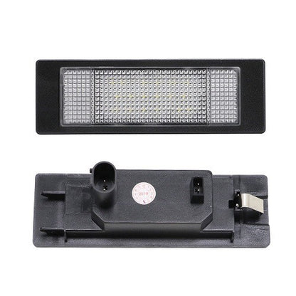 LED Nummernschildbeleuchtung passend für BMW 1 & 6er 2004-2019 Chrom