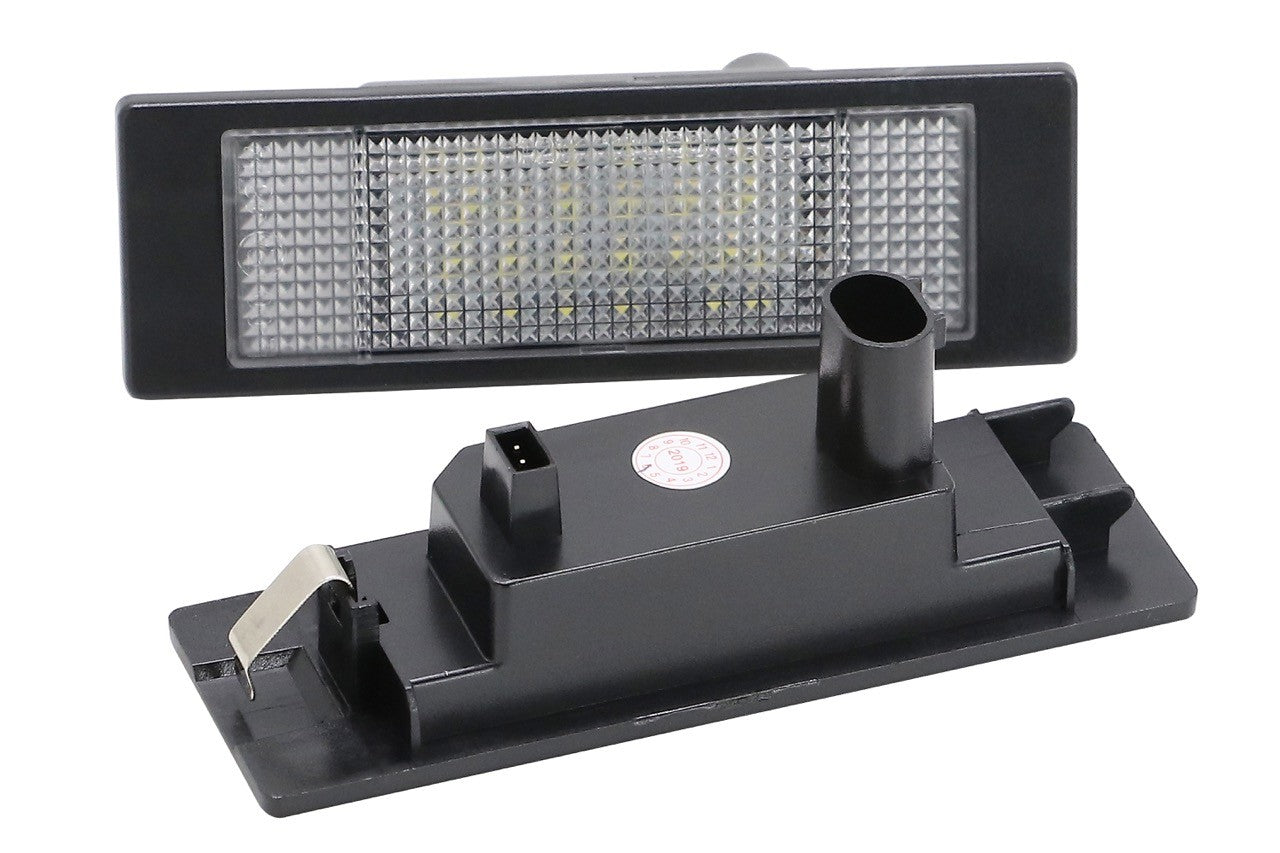 LED Nummernschildbeleuchtung passend für BMW 1 & 6er 2004-2019 Chrom