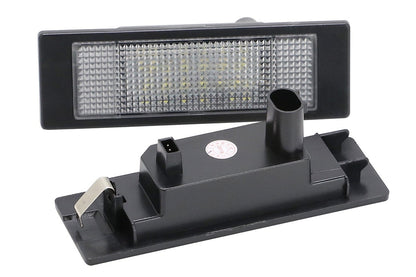 LED Nummernschildbeleuchtung passend für BMW 1 & 6er 2004-2019 Chrom