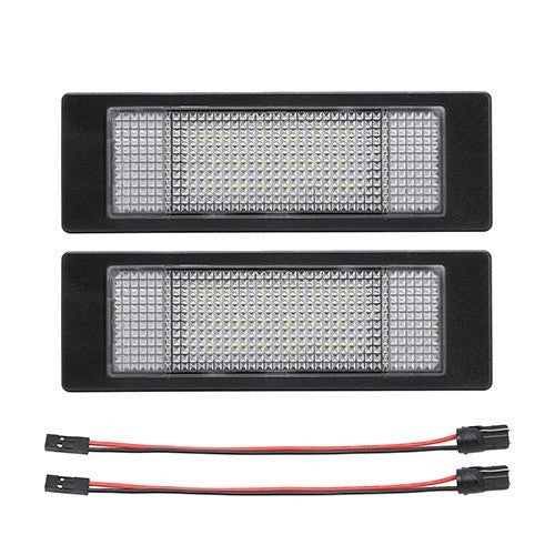 LED Nummernschildbeleuchtung passend für BMW 1 & 6er 2004-2019 Chrom