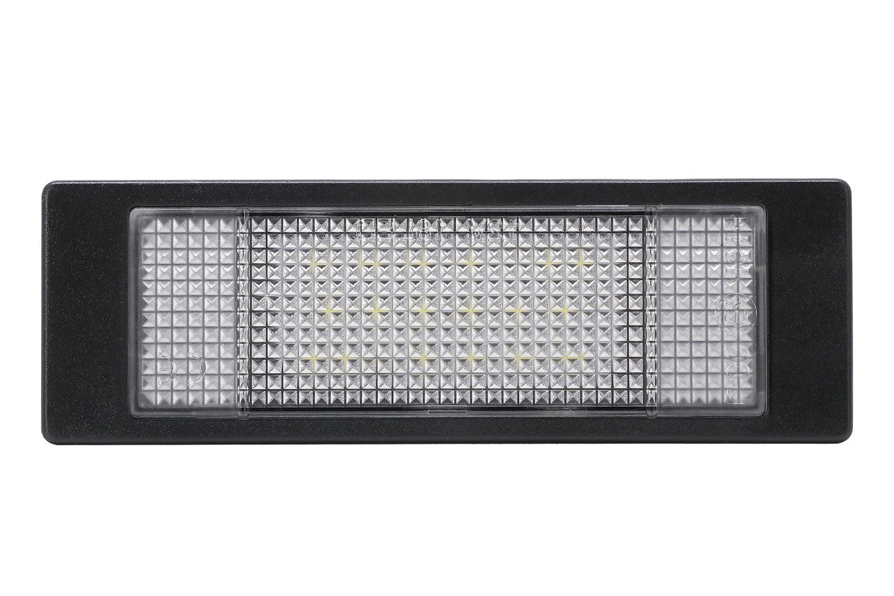 LED Nummernschildbeleuchtung passend für BMW 1 & 6er 2004-2019 Chrom
