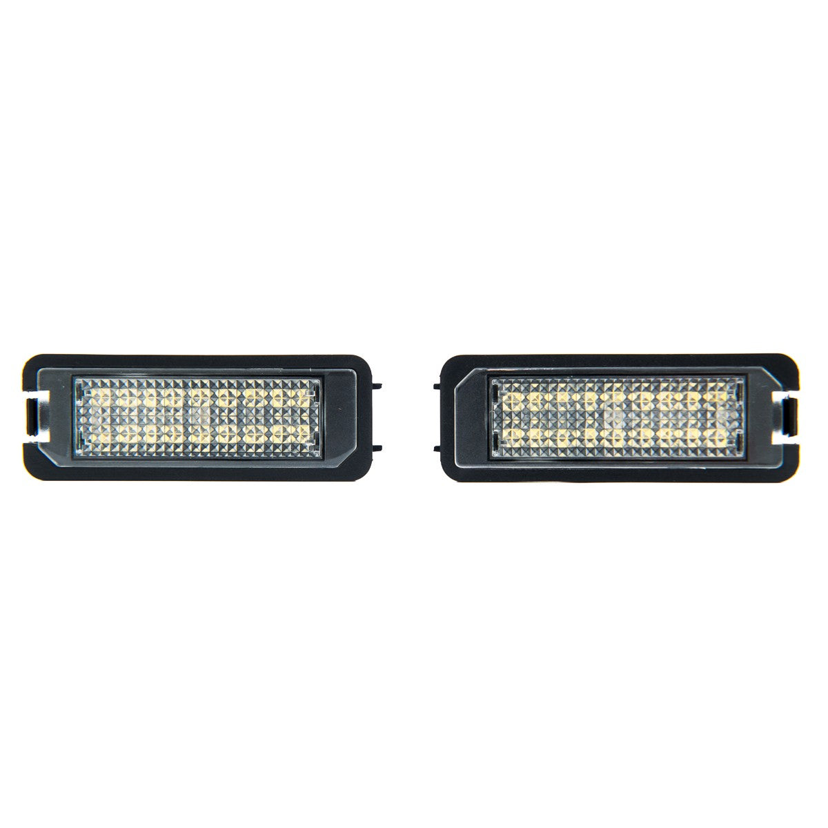 LED Nummernschildbeleuchtung passend für VW Golf 4/5/6 1997-2014 Chrom