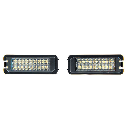 LED Nummernschildbeleuchtung passend für VW Golf 4/5/6 1997-2014 Chrom