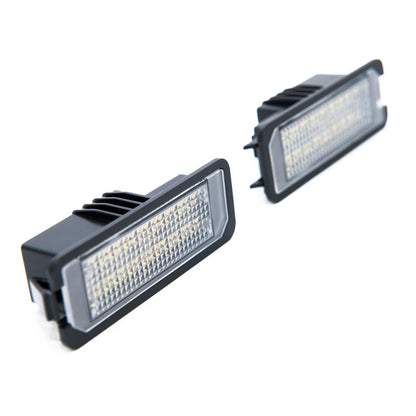 LED Nummernschildbeleuchtung passend für VW Golf 4/5/6 1997-2014 Chrom