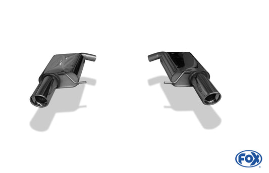 VW Passat 3C 4-Motion - 3,2l Endschalldämpfer rechts/links - 1x100 Typ 17 rechts/links