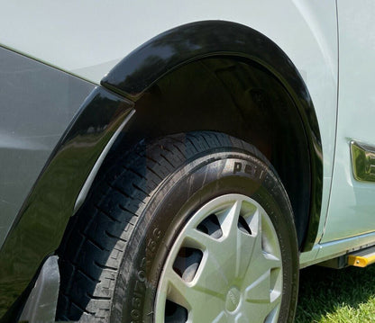 Oneway Radlaufleisten FORD Transit Custom MK1 2012-2018 (Schwarz Glanz) mit ABE TÜV