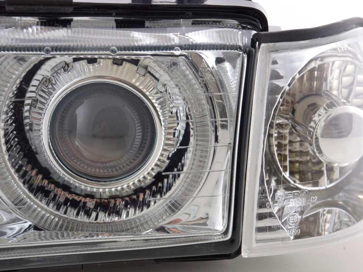 Scheinwerfer Angel Eyes BMW 3er Limo Typ E36  92-98 chrom