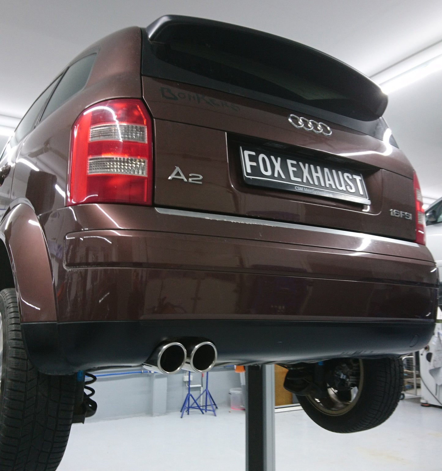 Audi A2 - 1,4l TDI 55/66kW Halbanlage ab Kat - 2x80 Typ 16
