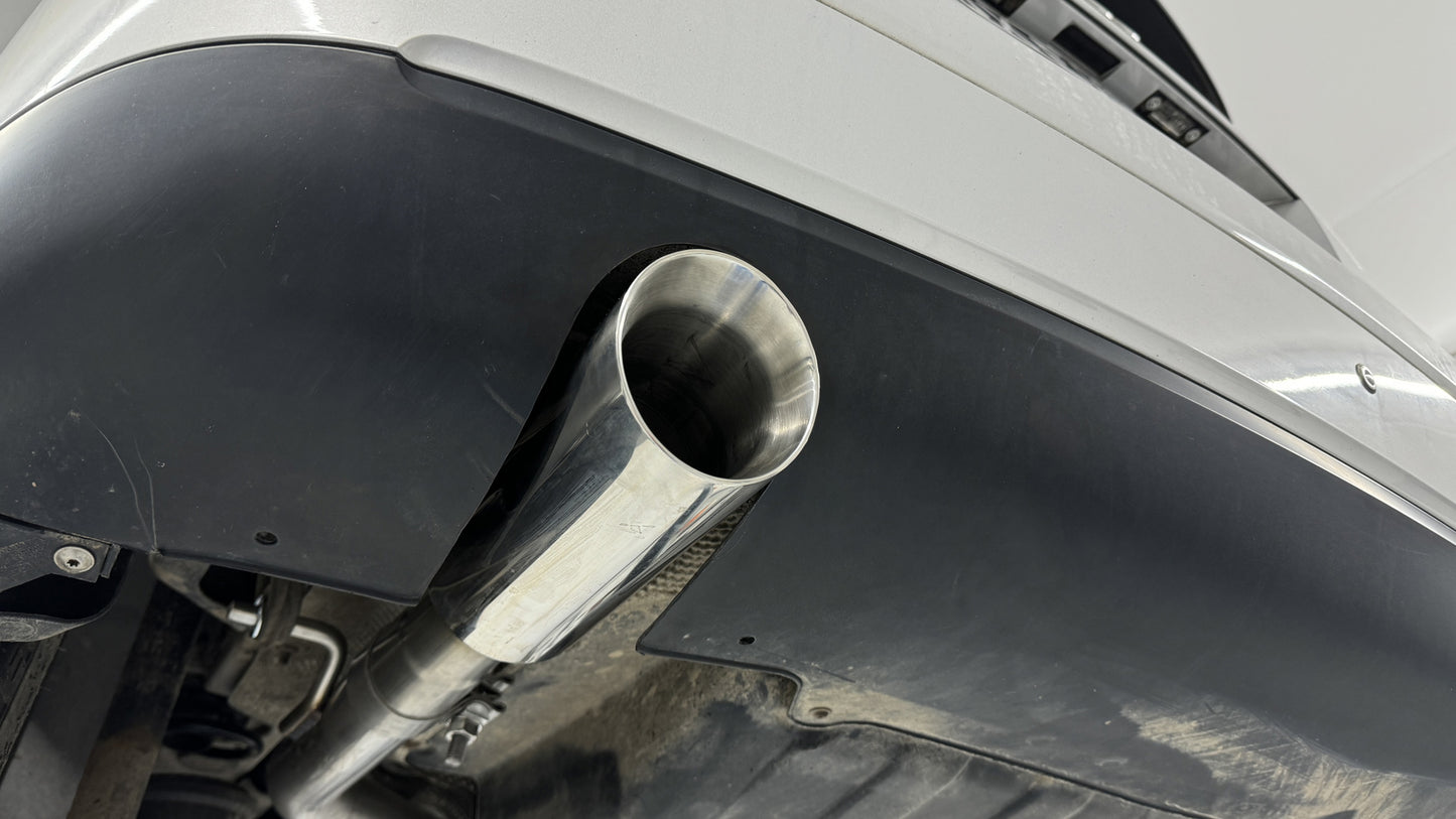 Audi A2 - 1,6l + 1,4l 42l Tank Endschalldämpfer - 1x90 Typ 25