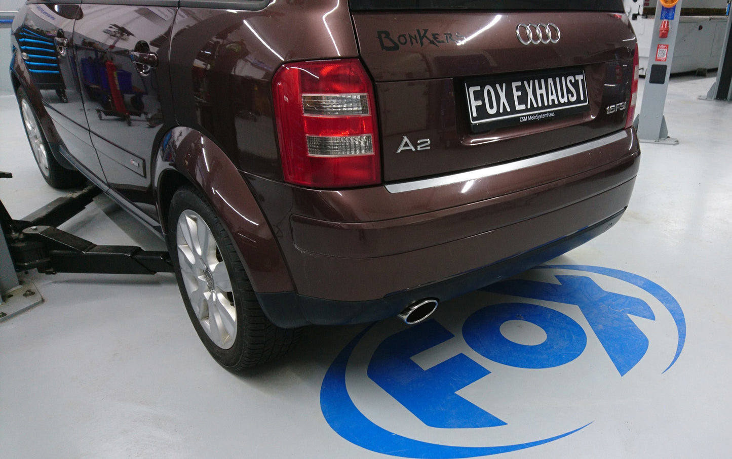 Audi A2 - 1,4l TDI 55/66kW Halbanlage ab Kat - 115x85 Typ 32