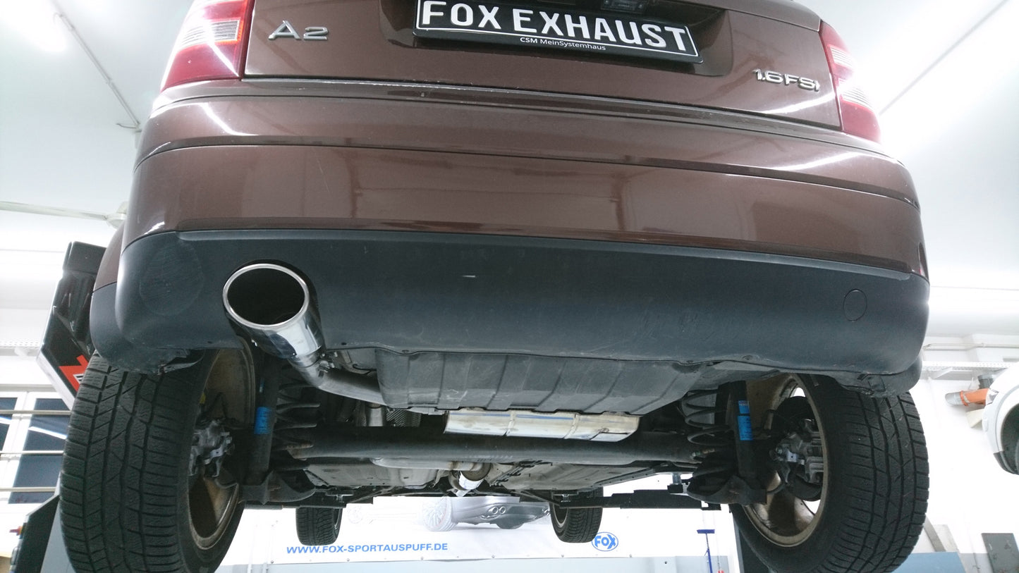 Audi A2 - 1,4l TDI 55/66kW Halbanlage ab Kat - 115x85 Typ 32