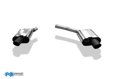 Audi A5 B8 Sportback Facelift - RS5-Optik Endschalldämpfer rechts/links - Endrohre 115x85 rechts/links schwarz lackiert