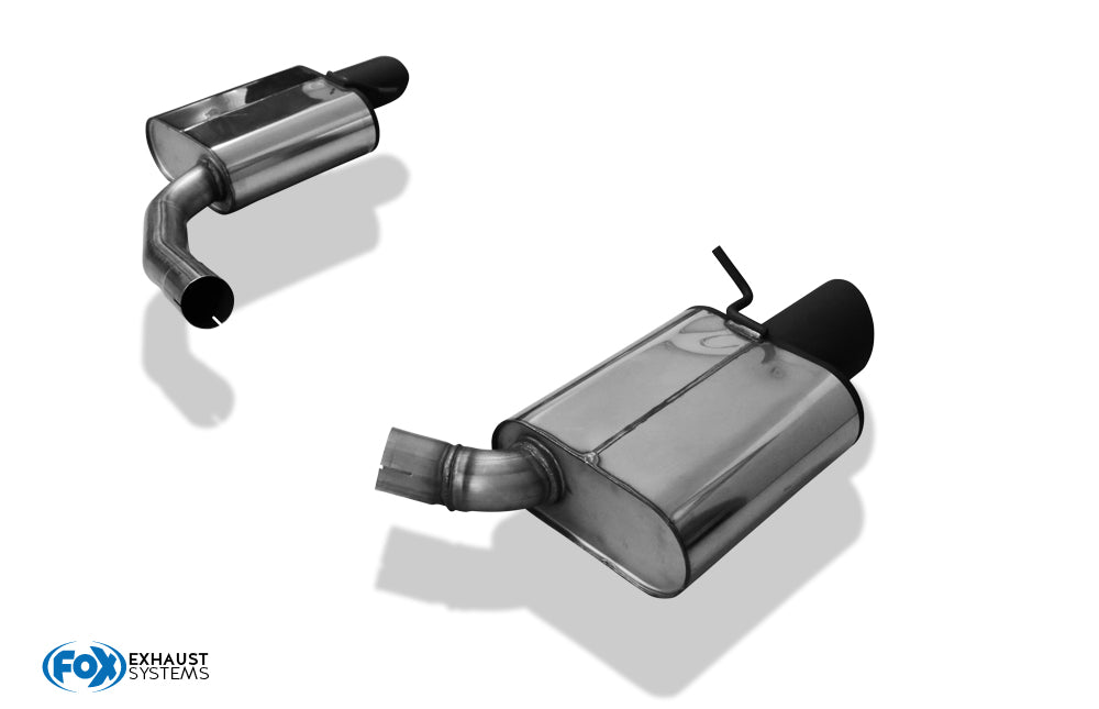 Audi A5 B8 Sportback Facelift - RS5-Optik Endschalldämpfer rechts/links - Endrohre 115x85 rechts/links schwarz lackiert