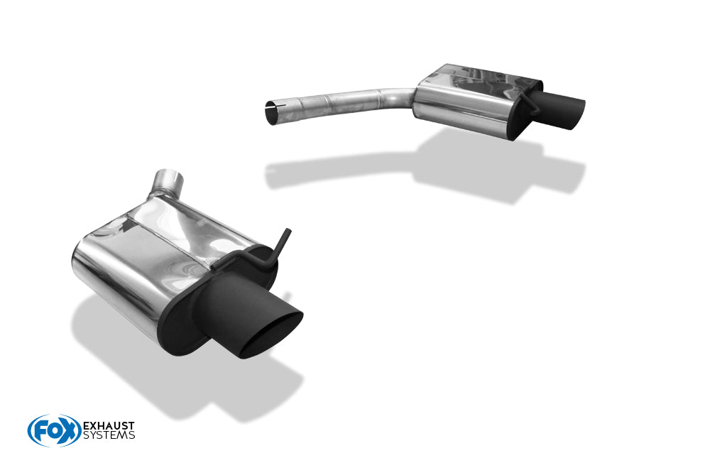 Audi A5 B8 Sportback Facelift - RS5-Optik Endschalldämpfer rechts/links - Endrohre 115x85 rechts/links schwarz lackiert